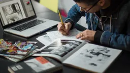 مسیر آموزشی طراحی یک کتاب کمیک - Image of Learn Path Design a Comic Book