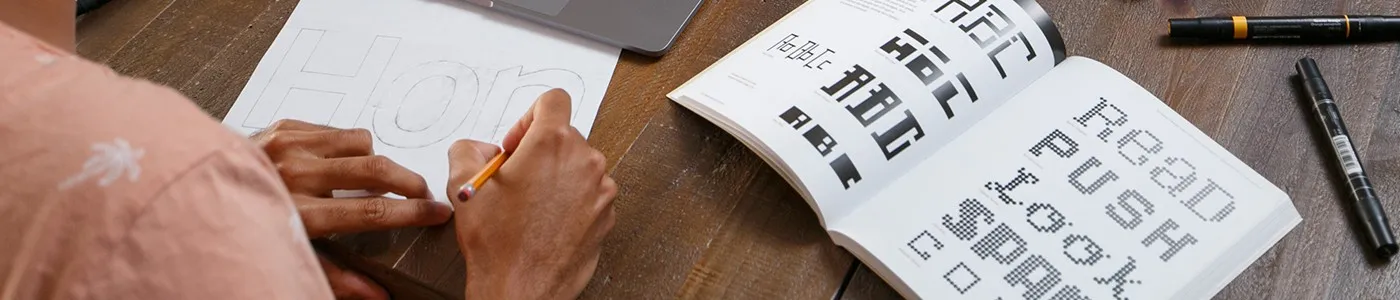 مسیر آموزشی طراحی یک تایپ فیس - Image of Learn Path Design a Typeface