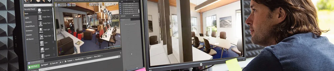 مسیر آموزشی ارتقا مهارت تجسم معماری خود را با Unreal - Image of Learn Path Improve Your Architectural Visualization Skills with Unreal